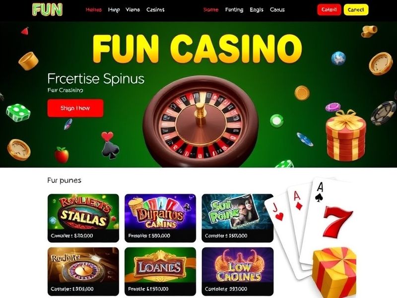 Explore the world of fun casino games, from thrilling slots to live betting. Find expert guides, promotions, and the latest in online gambling entertainment.